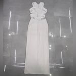 Solace London  Weaver White Maxi Cut Out Dress. Photo 10