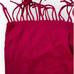 Talbots Vintage 100% Cashmere Red Oversized Scarf Photo 7