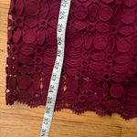 ASTR  The Label Burgundy Lace Dress Size Small Photo 4