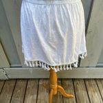 Victoria's Secret White Tassel Hem Swim Coverup Photo 9