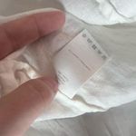 Boden Emmeline Pintuck Top White Linen Size 4 Beach Lightweight Vacation Resort Photo 6