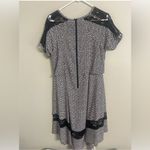 Yoana Baraschi Anthropologie  Black White Cut Outs Dress Size 8 NWT New Photo 1