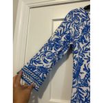 Lilly Pulitzer  Waverly Top Lobster On A Roll Women Small Blue White 3/4 Sleeve Photo 1