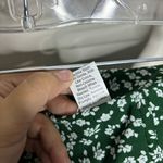 SheIn  Green Dreamara Ditsy Floral Print Drawstring Ruffle Hem Skirt Sz 4 NWT Photo 4