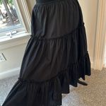 Evereve  Arya Rib Knit V-neck Tank w/flowy, ruffle tier dress, Medium, Like new Photo 6