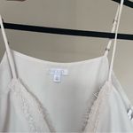Abound  White Lace Tank Top Photo 3