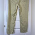 Gloria Vanderbilt Cotton Spandex Amanda Yellow Splashy Logo Pockets Pants Sz 12 Photo 9