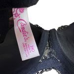 Candie's Candie’s Sexy Lace Demi Bra Womens 34D Black Underwire Romantic Classic Photo 4