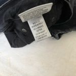 AGOLDE  Lana Mid Rise Vintage Straight in Disorder Washed Black Distressed Jeans Photo 6