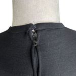 Vintage 60s Betty Barclay Pencil Dress S Black Wiggle Midi Zipper Union Made Photo 6