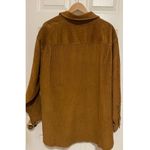 Gap NWT  Oversized Corduroy Shirt Women’s XXL Light Brown Tan Shacket Button Down Photo 2