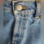 Vintage Ralph Lauren Polo Jeans Company denim trapezoid mini skirt Size 12 Blue Photo 3