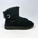 Koolaburra by Ugg Remley Short Black Suede Bootie Size 7‎ Photo 3