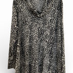 Avenue  Women’s Leopard Print Cowl Neck Sweater Size 22/24 Photo 0