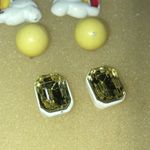 Rainbow and Gemstone Vintage Retro Boho Earrings Set Red Photo 4