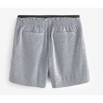 Athleta  Silver Black Pinstripe Echo Shorts Size 10‎ NWT$79 Photo 1