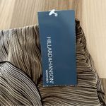 Hillard & Hanson NEW Hilliard & Hanson washable Silk Leaf Print Slip Knee Length Skirt Plus 3X Photo 3