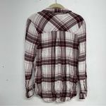 BDG  Urban Outfitters Red & White Plaid Button Down Shirt S Photo 7