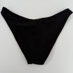 Kulani Kinis NWOT  Twilight Black Minimal Full Coverage Bikini Bottom Photo 3