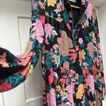 ZARA X Trafaluc long sleeve floral print dress EUC Photo 3