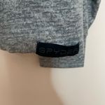 Spyder  Grey Long Sleeve L Womens Boat Neck Oversized Casual Graphic Photo 1