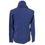 Lucy Blue Lean and Mean Cinch Pullover Funnel Neck Sweatshirt Size Medium Photo 2