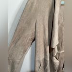 Gerard Darel GERARD DAREL GOAT Suede Jacket Longline Coat 38 Photo 2