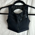 Queenieke  Wirefree Racerback Mesh Sports Bra Black Size Xsmall Photo 1