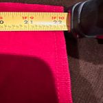 Dress Barn Red Corduroy Collard Long Sleeve Button Down Metal Sz 18/19 98% Cotton Photo 7