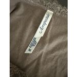 Aeropostale Womens Lace Trim Cami Tank Size M Brown Stretch Y2K Indie Layering Photo 4