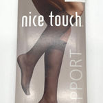 Nice Touch Womens Hosiery Size CD Black Knee Highs Sheer Vintage Y2K‎ Deadstock Photo 0