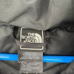 The North Face Size Small Women's Puffer Coat Black Goose Down Filled Hooded Photo 2