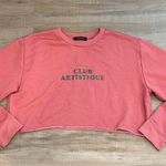 Scotch & Soda  Club Artistique Cropped Sweatshirt Photo 0