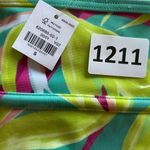 Old Navy NWT Teal World High-Waisted Bikini Swim Floral Quick Drying SZ S #1211 Photo 10