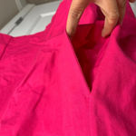 COS  Hot Pink Cotton Shift Dress with Side Slits Modern Minimalist size US 2‎ Photo 1