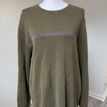 Eddie Bauer Vintage Pullover Green Long Sleeve Shirt Men’s Size L Gorpcore Photo 0