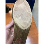 Chloe Paddington Moc Toe Loafer Ballet‎ Flat Copper Gold Bronze SZ 7.5 designer Photo 8