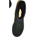 UGG New $160 10 Black Womens NIB  Boots Mini Classic II Black Warm Authentic Comf Photo 4