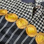 Christian Dior Houndstooth Old Money Aesthetic Vintage Polo Photo 1