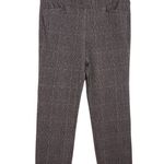 Soft Surroundings Brown Plaid Pull-on Dress Pants Size Medium Preppy Plaid Pants Photo 0