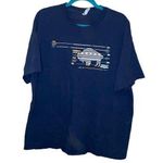 Oklahoma Buffalo Graphic Navy Tee Shirt Size XL Photo 0