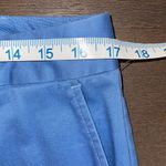 Lands' End Womens Cropped Chino Pants Cotton Stretch Blue Size Fit 2 / 10 NWT Photo 6