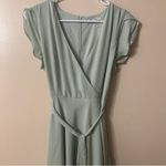 Love Tree  Sage High Low Dress Photo 3