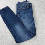 J.Crew Curvy Toothpick Jeans, Size 24, Dark Blue Wash, High-Rise Skinny Fit Photo 9