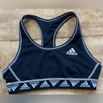 Adidas Women’s (See Pics For Measurements) Reversible Black Logo Athletic Bra Photo 4