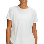 Lululemon Swiftly Tech Short Sleeve Top Women Light Grey Athletic Size M Photo 0