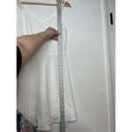 Commense White Criss Cross Backless Mini Dress M NWT Size M Photo 7