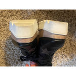 Stella McCartney Stella McCartney Elyse Black Star Platform Oxfords Lace-up Shoe Photo 8