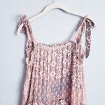 Anthropologie Olivialious Neutral Bohemian Tiered Midi Dress Photo 8