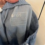 FIGS  High Waisted Zamora Jogger Scrub Pants Heather Indigo Womens Small Photo 4